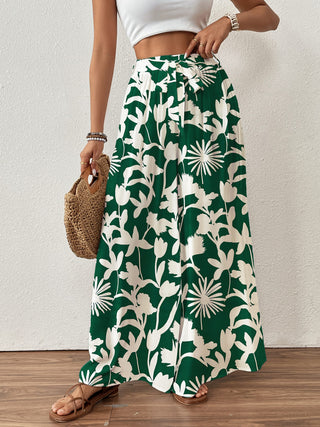 Flowy Floral Palazzo Pants