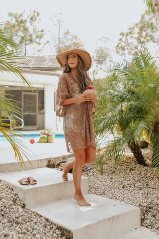 crochet lace kimono best beach cover up