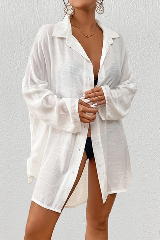long sleeve maxi beach cover up midi vacation dresses
