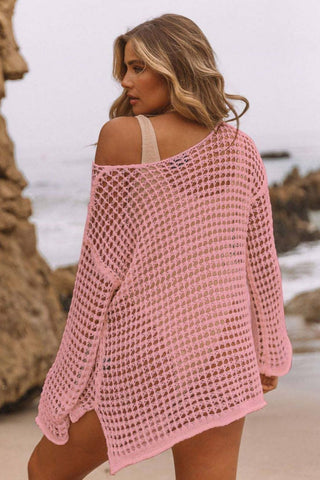moss stitch crochet top womens sun cover ups
