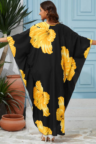 Moo Moos Kaftan Dresses with Pockets
