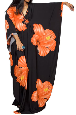 Moo Moos Kaftan Dresses with Pockets