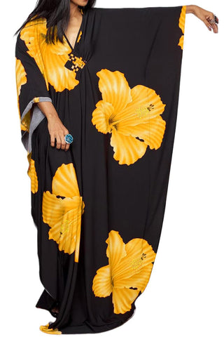 Moo Moos Kaftan Dresses with Pockets