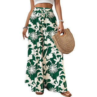 Flowy Floral Palazzo Pants