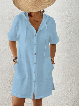 Short Sleeve Swimsuit Cover Up Shirt