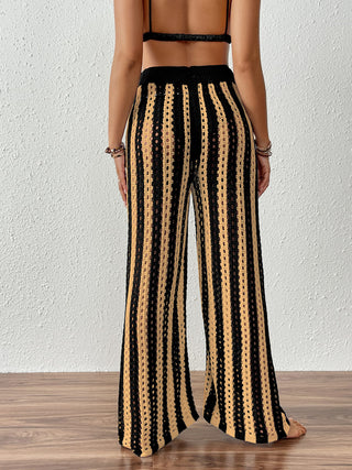 Striped Wide Leg Pant