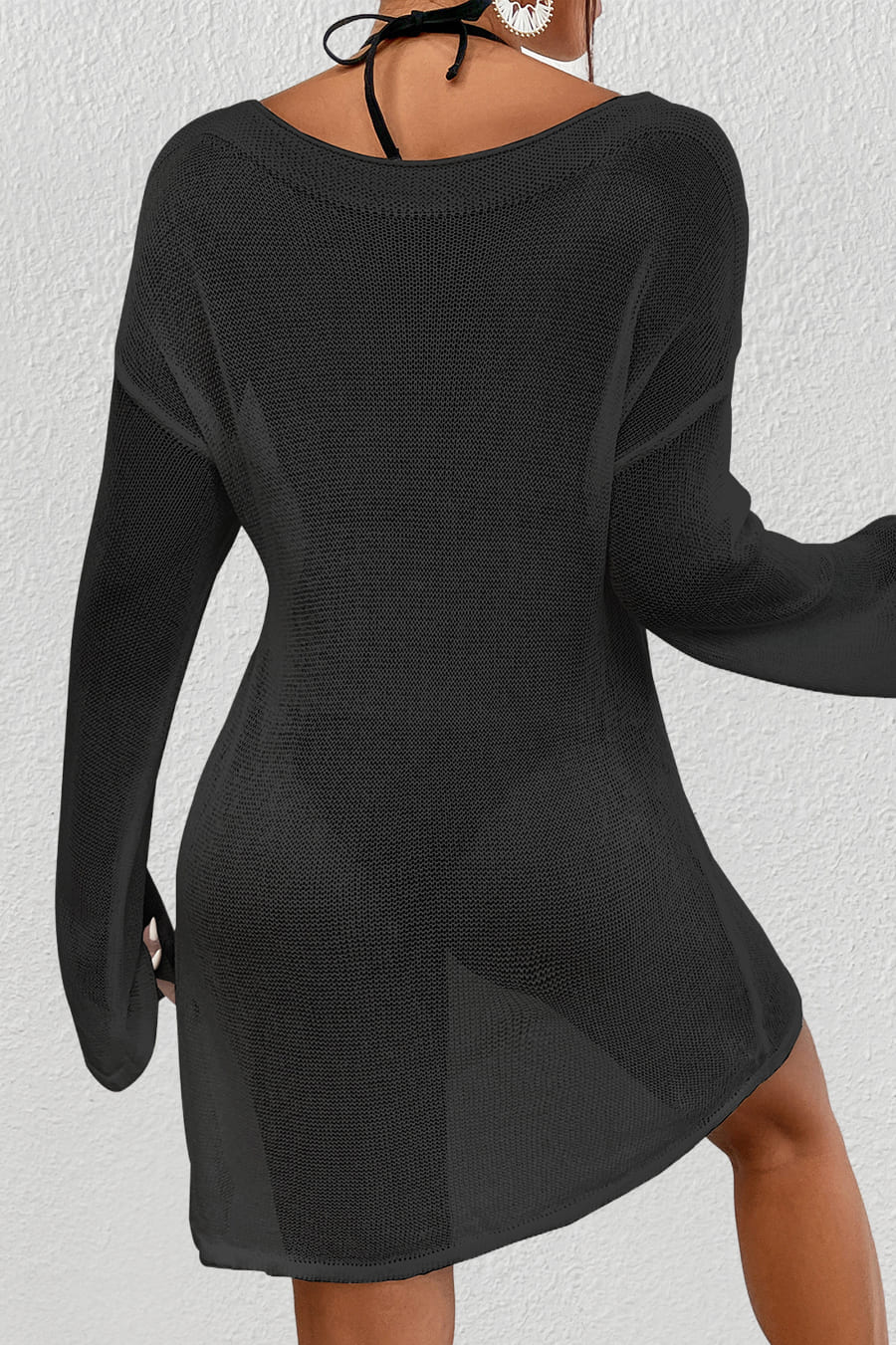 See Through Swim Cover Up DressBsubseach See Through Swim Cover Up DressBsubseach