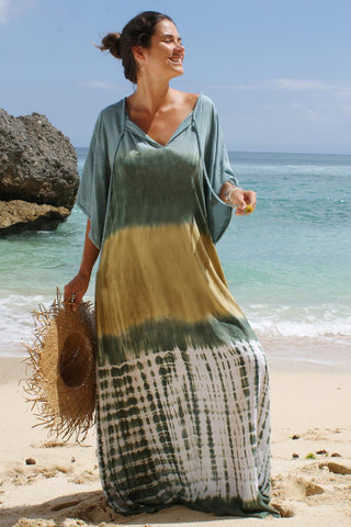 long kaftan cover ups for beach vacation maxi dress