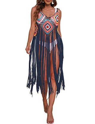 Hollow Out Crochet Cover Up for Swimwear Women's Bathing Suit Coverups